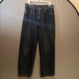 H&M Midnight Blue Relaxed Jeans